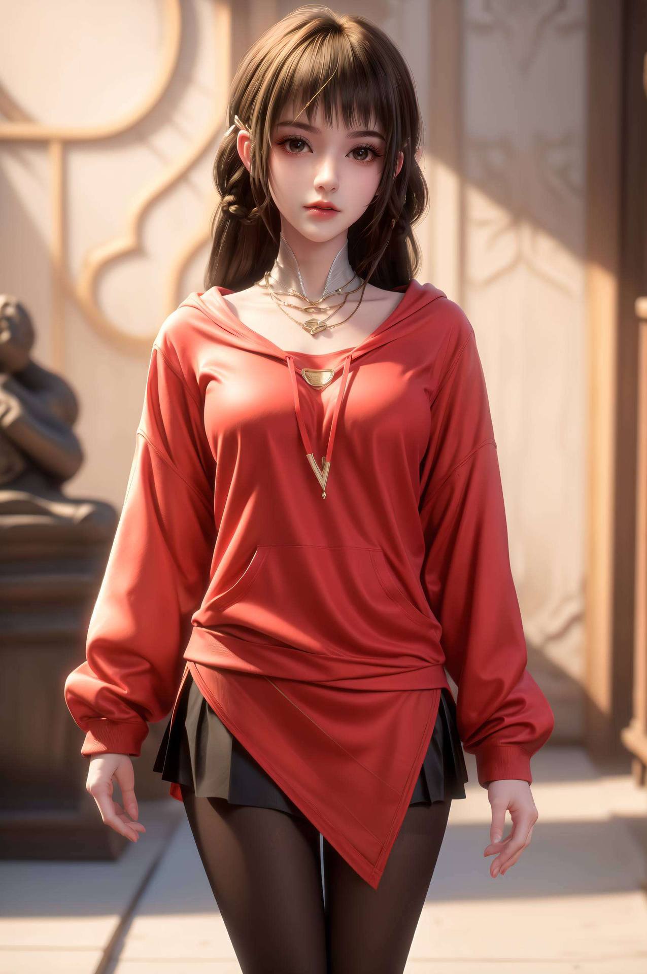 成为无数粉丝心中的国漫女神云落翩翩舞