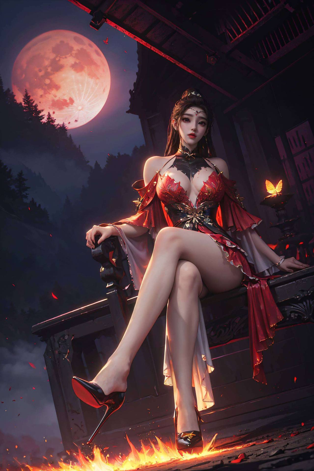 动漫美女的魅力在她的身上展现得淋漓尽致柳七月