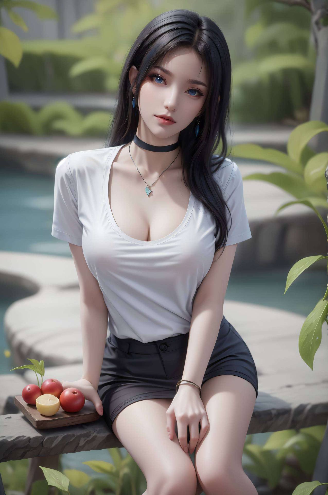 动漫美女的柔情每一幅都是动画师的匠心独运