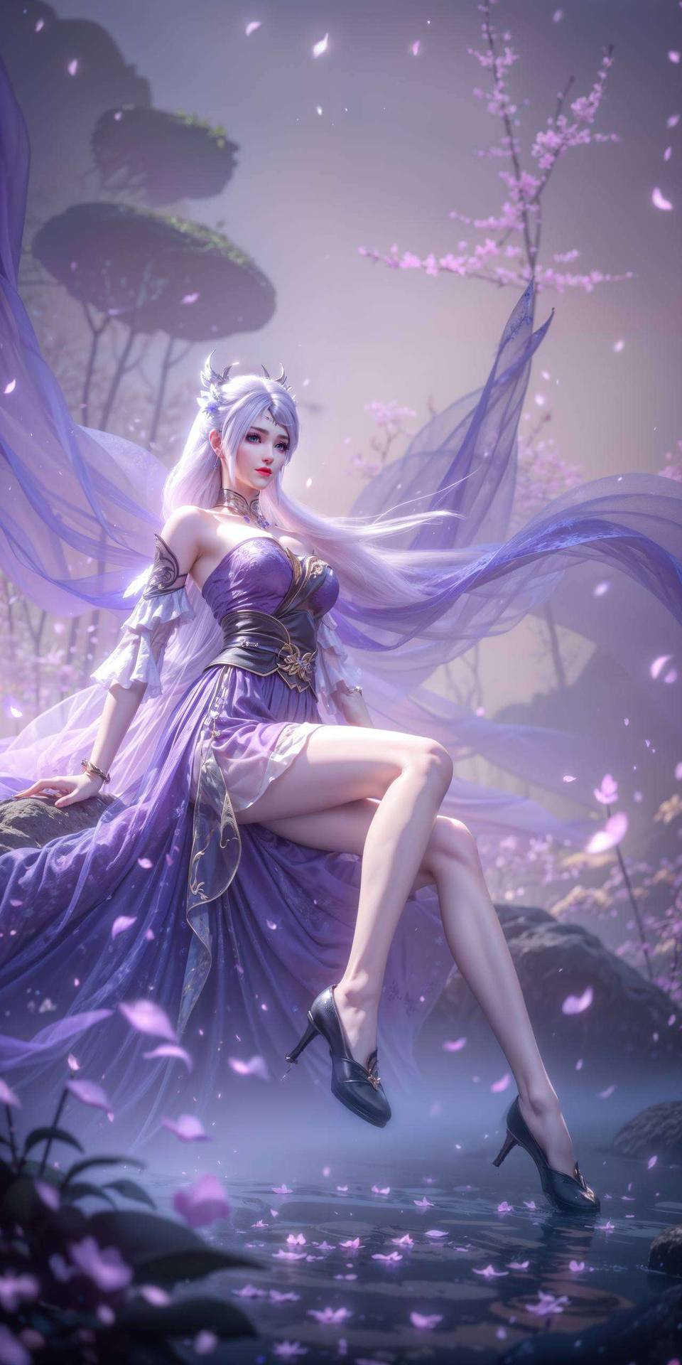 快来下载吧！简直就是大主宰壁纸中的最美壁纸！洛璃这国漫女神
