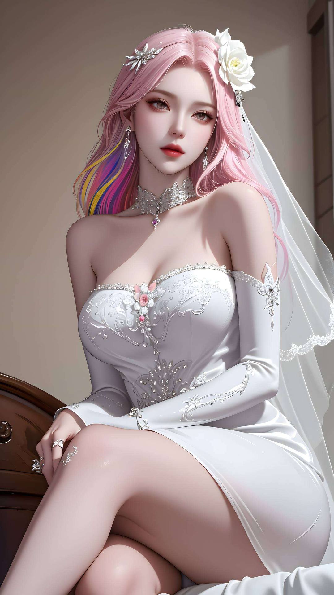 诠释着国漫美女的独特魅力以她的美丽和力量