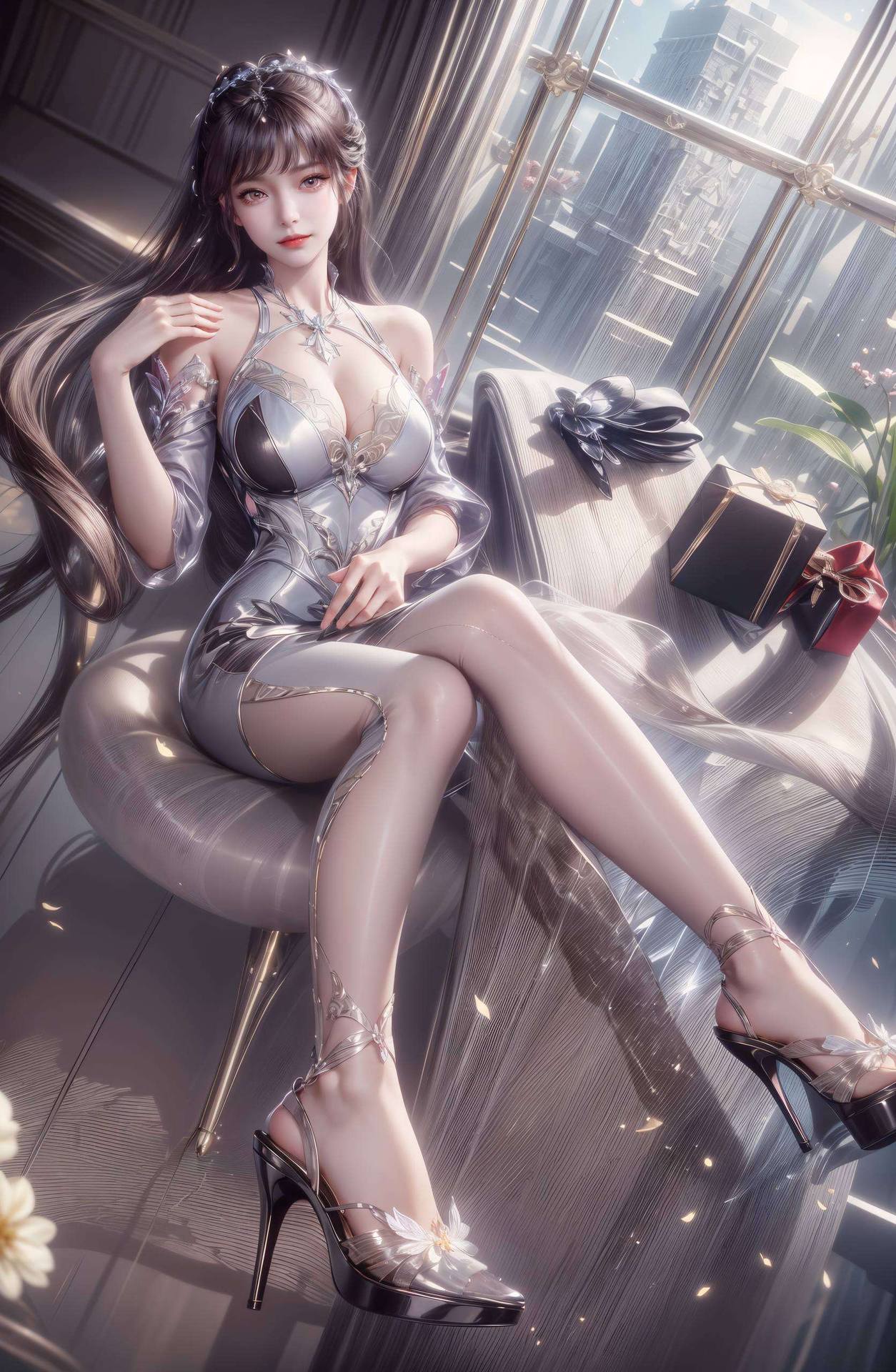 还能让手机屏幕瞬间玄幻变身！😍 小舞的每一次转身各位小可爱