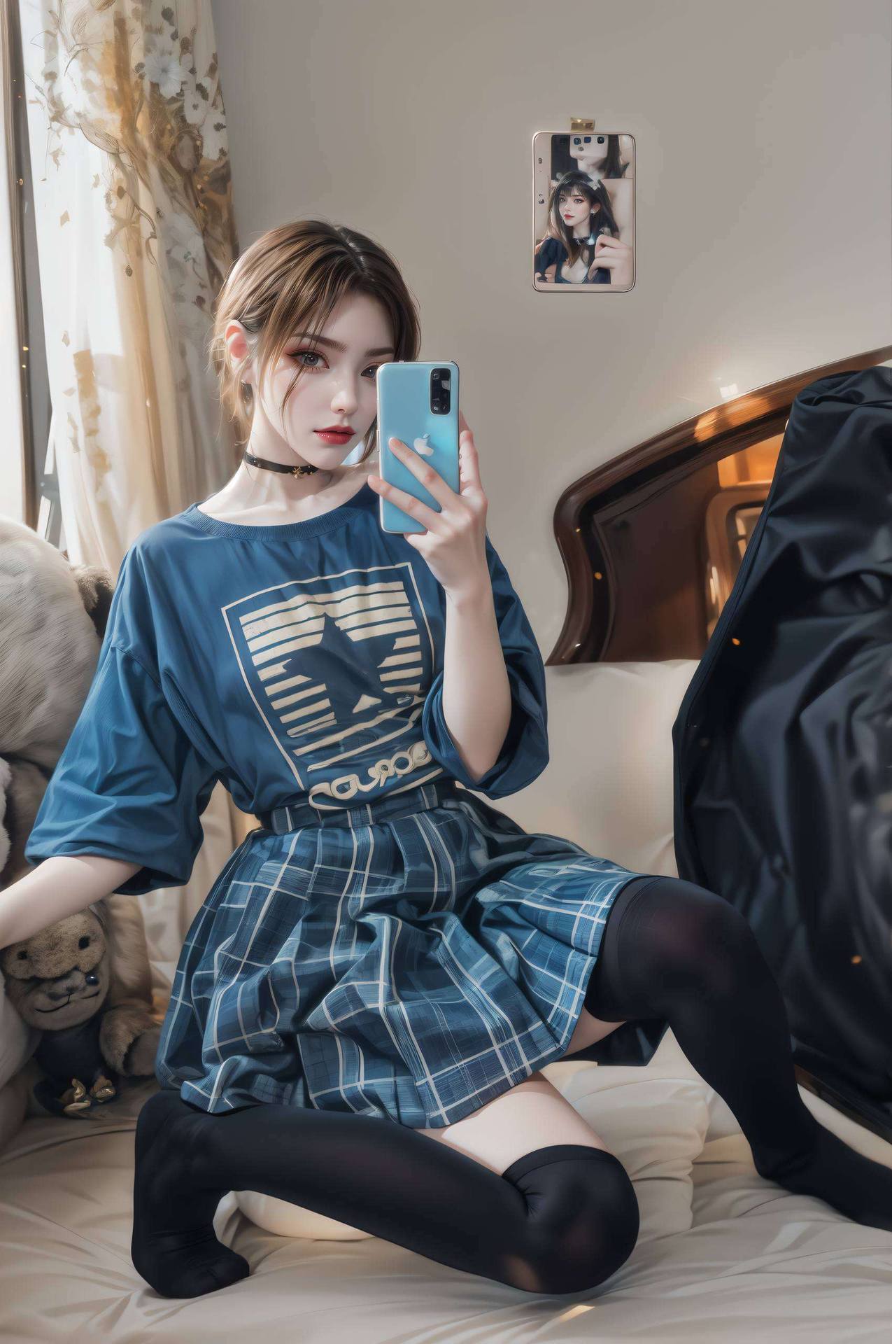 凝视间蛇女婉转生姿