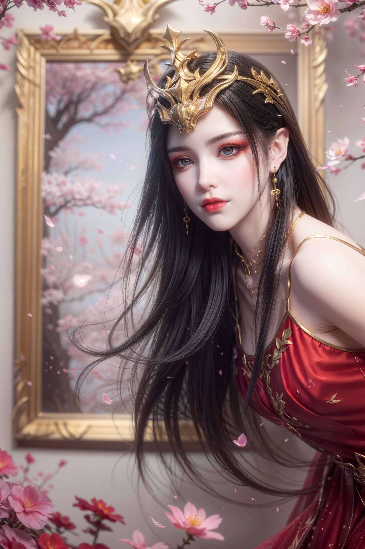 国漫女神彩鳞舞动