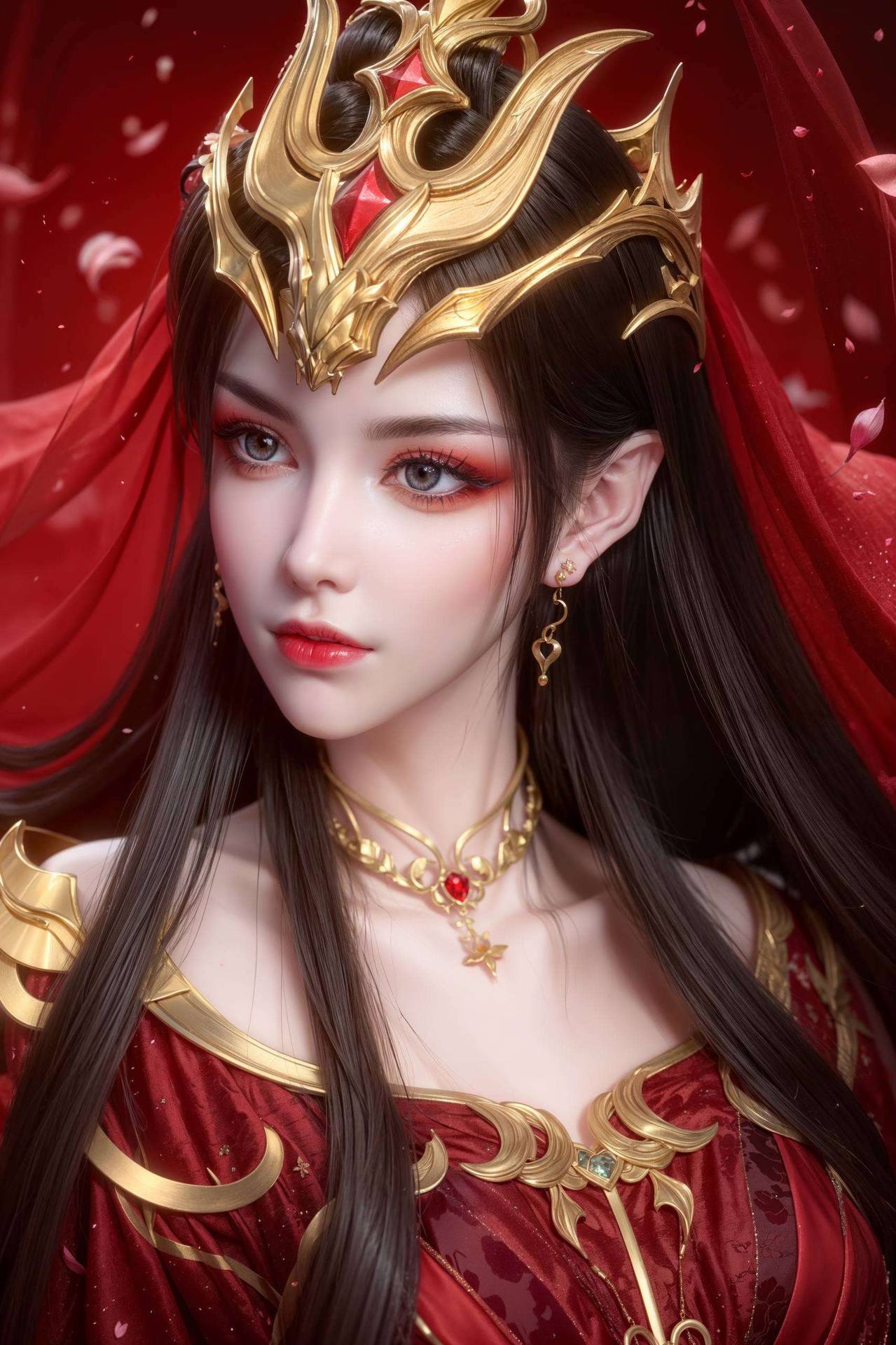 她的身姿每一次凝视美杜莎那冷艳的眼神