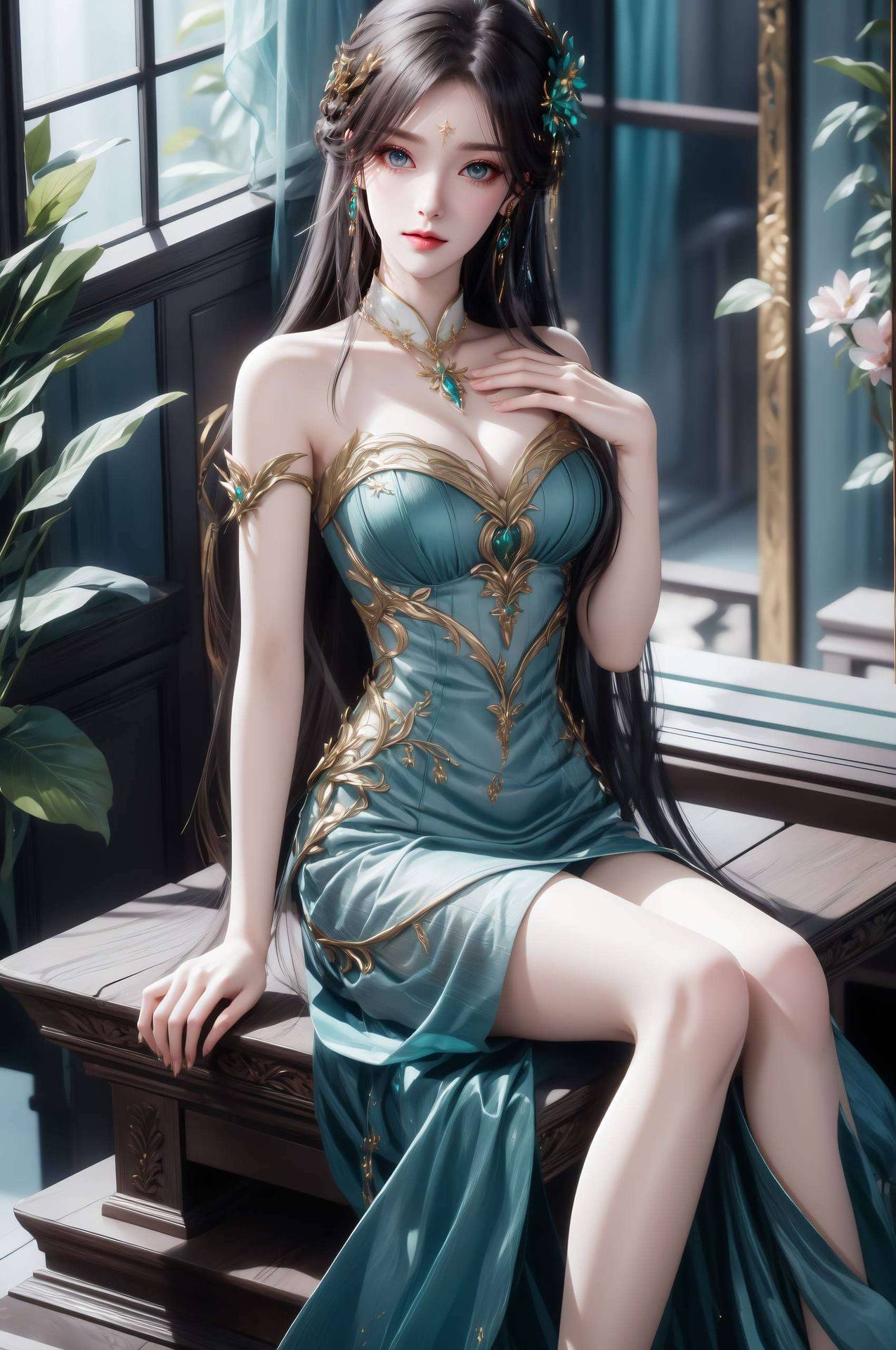 哎呦简直就是古族国漫的颜值担当！快来收了这枚国漫美女