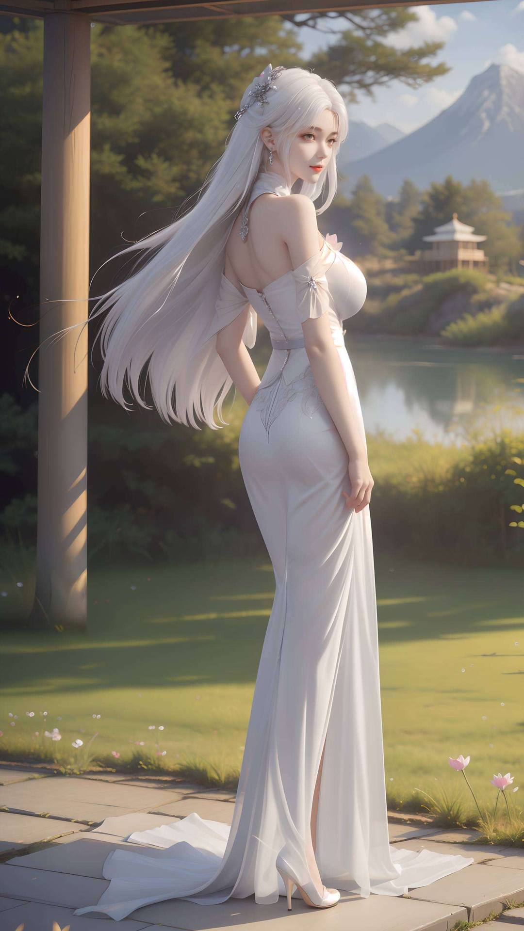 国漫壁纸展芳颜,仙子翩翩舞幻境斗破苍穹意未阑,厄难毒体绘幽梦