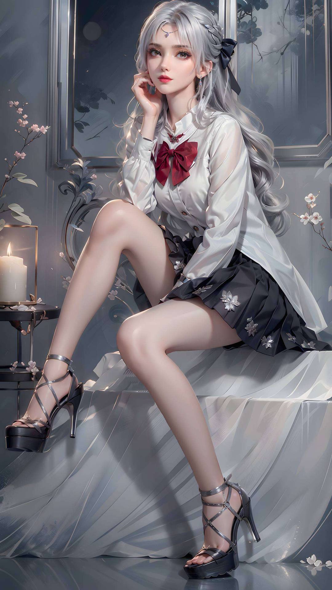 高清壁纸呈现的这一刻国漫女神的气质尽显