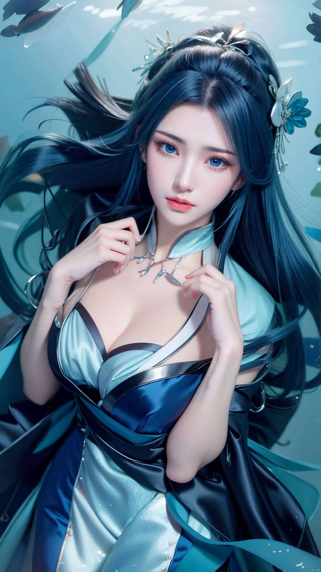 这样的福利快来感受这不一样的云韵吧！婚纱与玄幻的完美融合