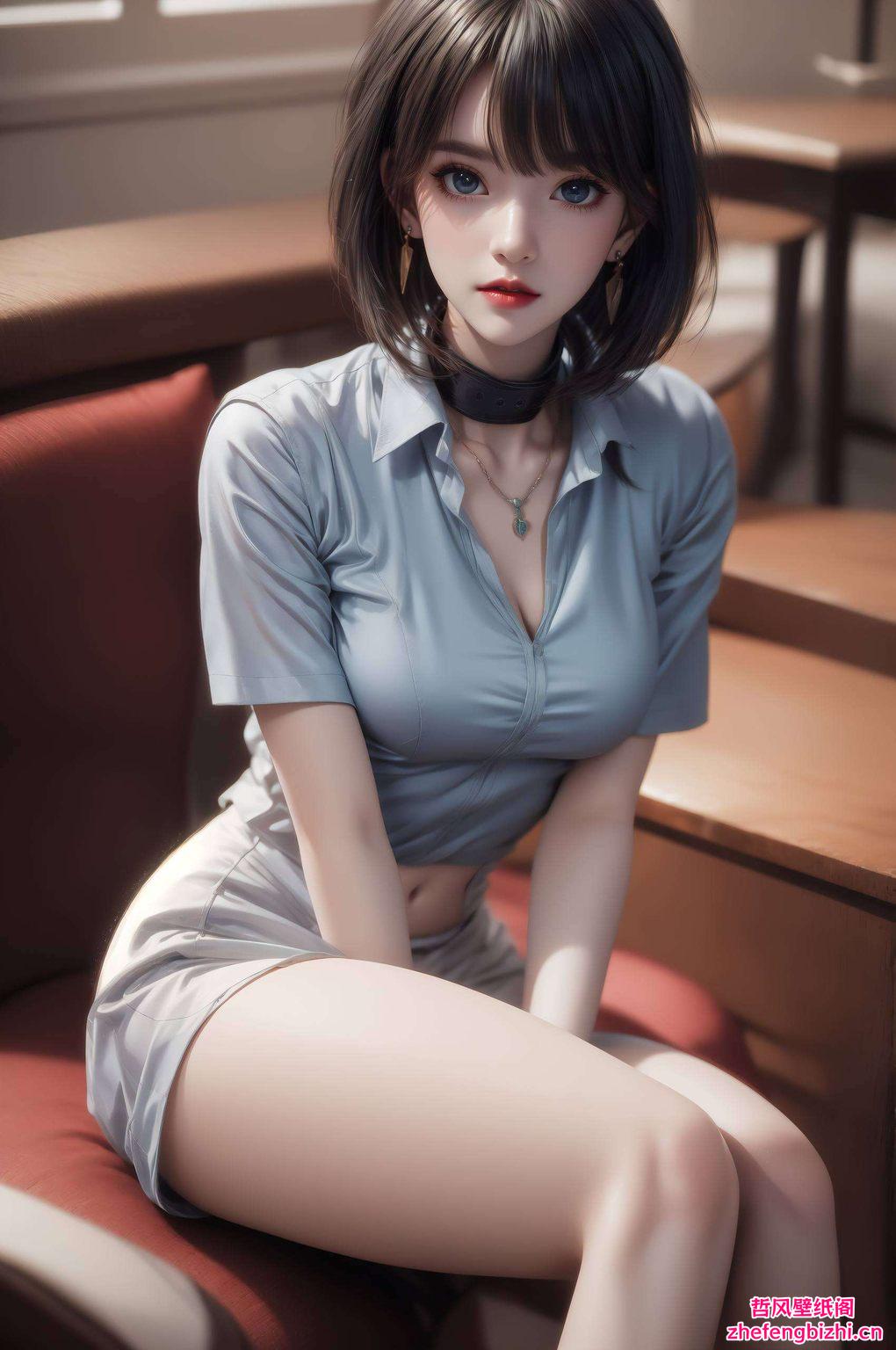 为你的手机增添一份独特的艺术气息如诗如画的唯美最新版平板AI美女