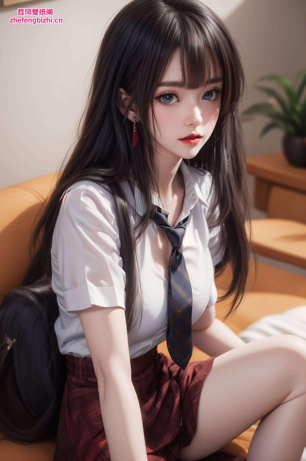 细腻的笔触描绘出女神的灵动神韵每一次点亮屏幕