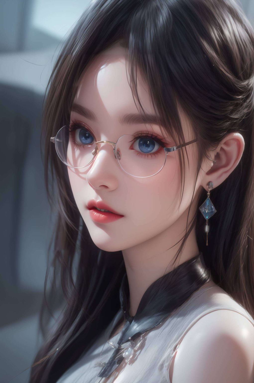 为你的iPad锁屏带来独特的视觉盛宴金属质感国漫女主特集