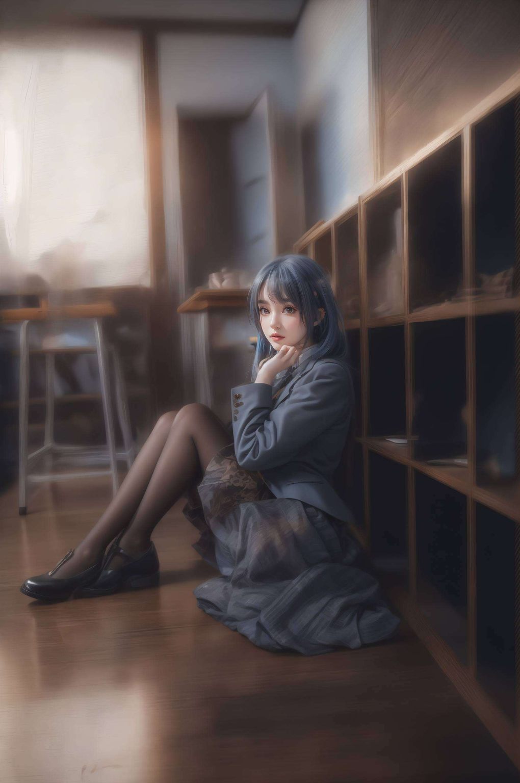 细腻笔触描绘出古典与现代的完美交融融合国漫美女的古风韵味