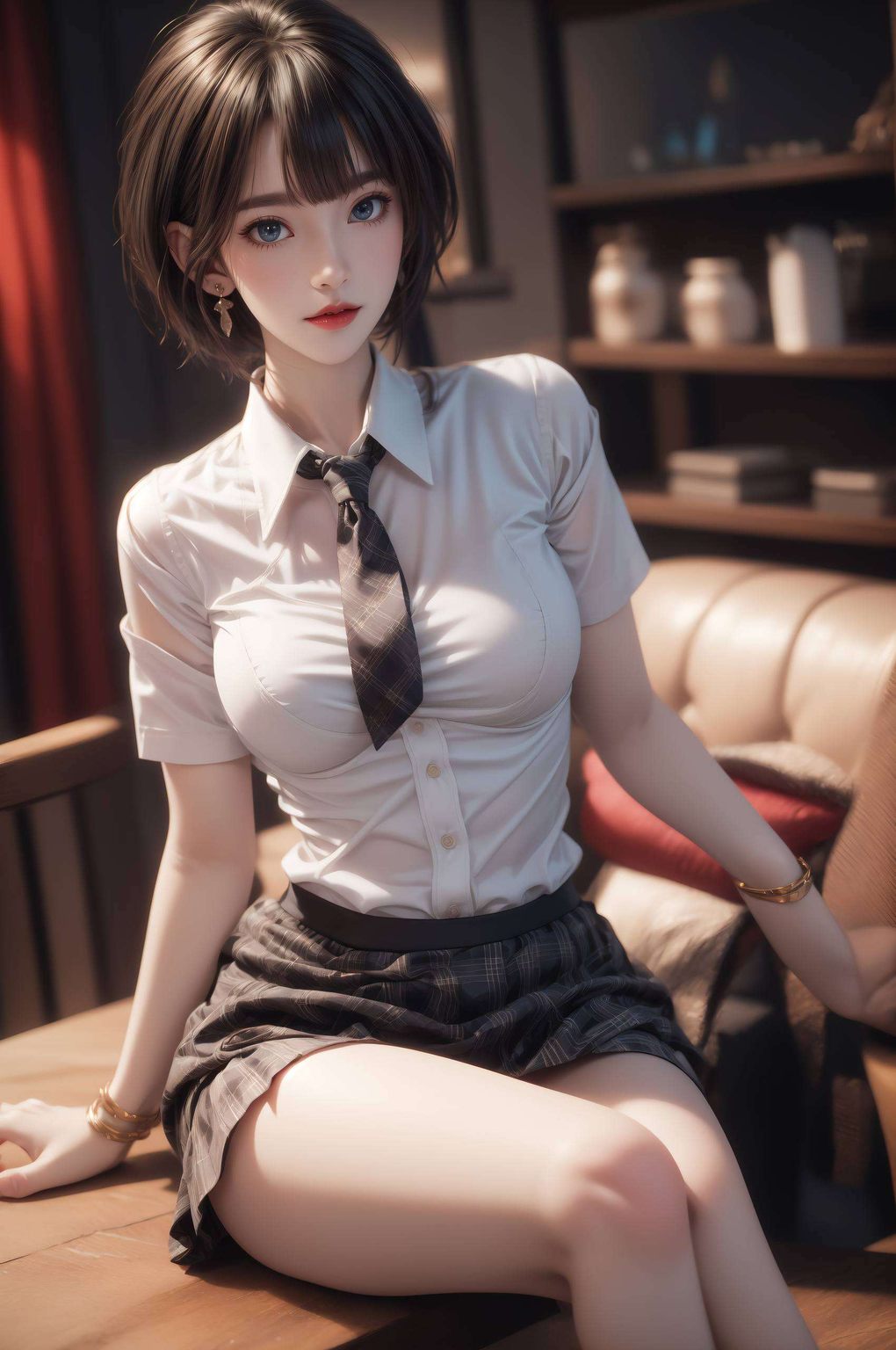 每一次滑动都是视觉盛宴让这位AI国漫女神陪伴你的每一天