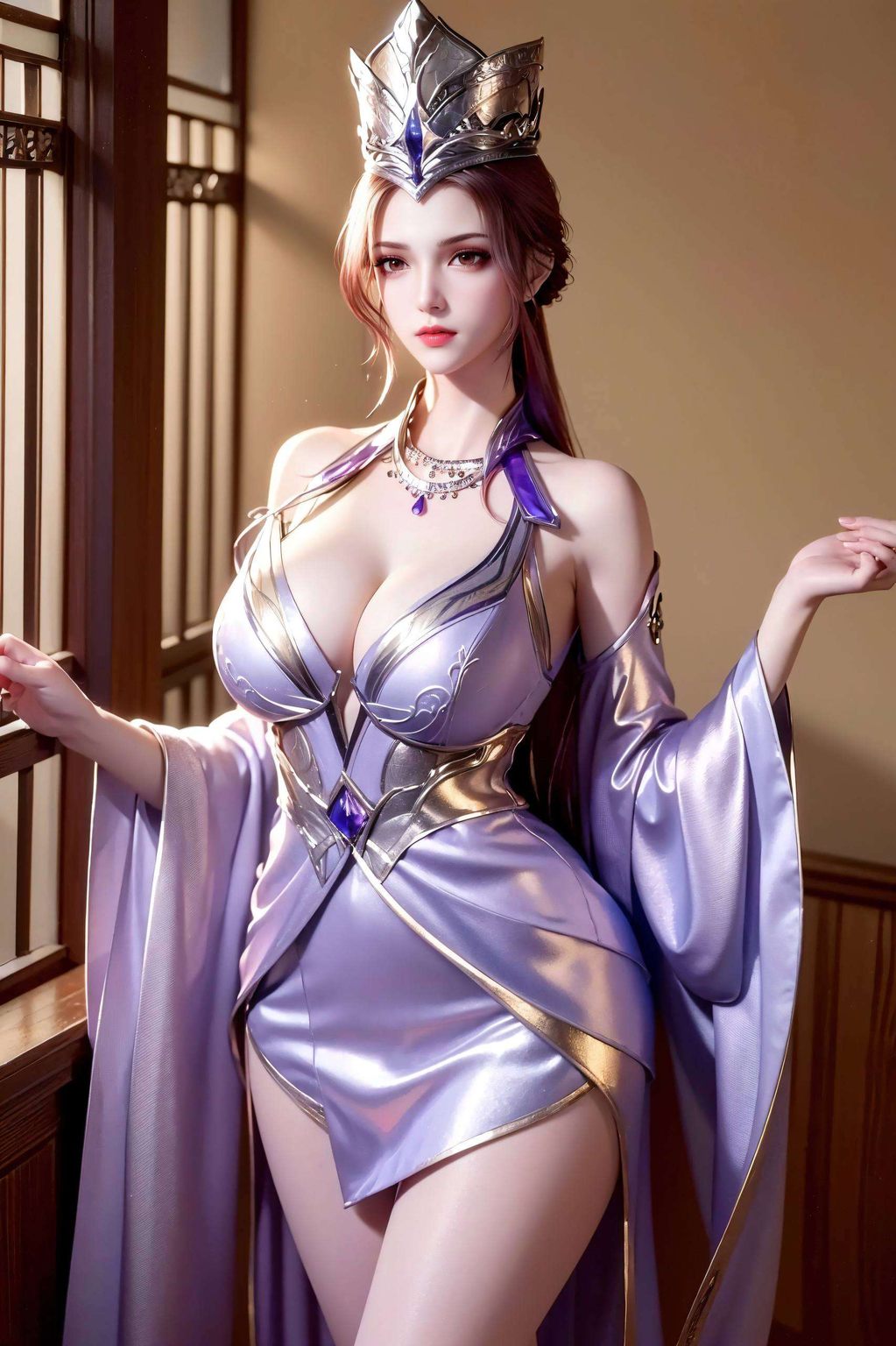 以成神后的比比东为灵感带你领略神界之美