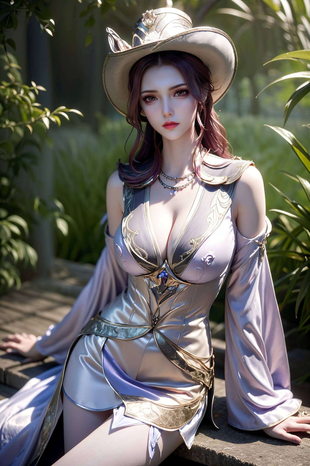 让你沉浸在这美轮美奂的世界中以AI素材比比东照片为灵感