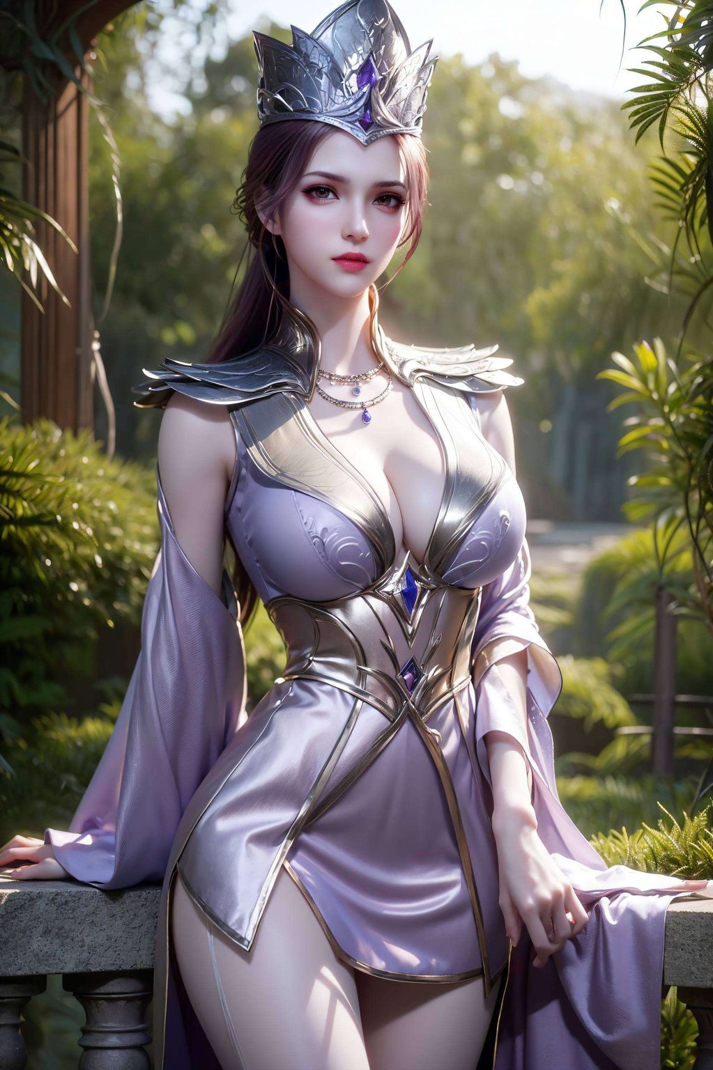 电脑桌面瞬间变身国漫风情画高清原图展现了她优雅的身姿