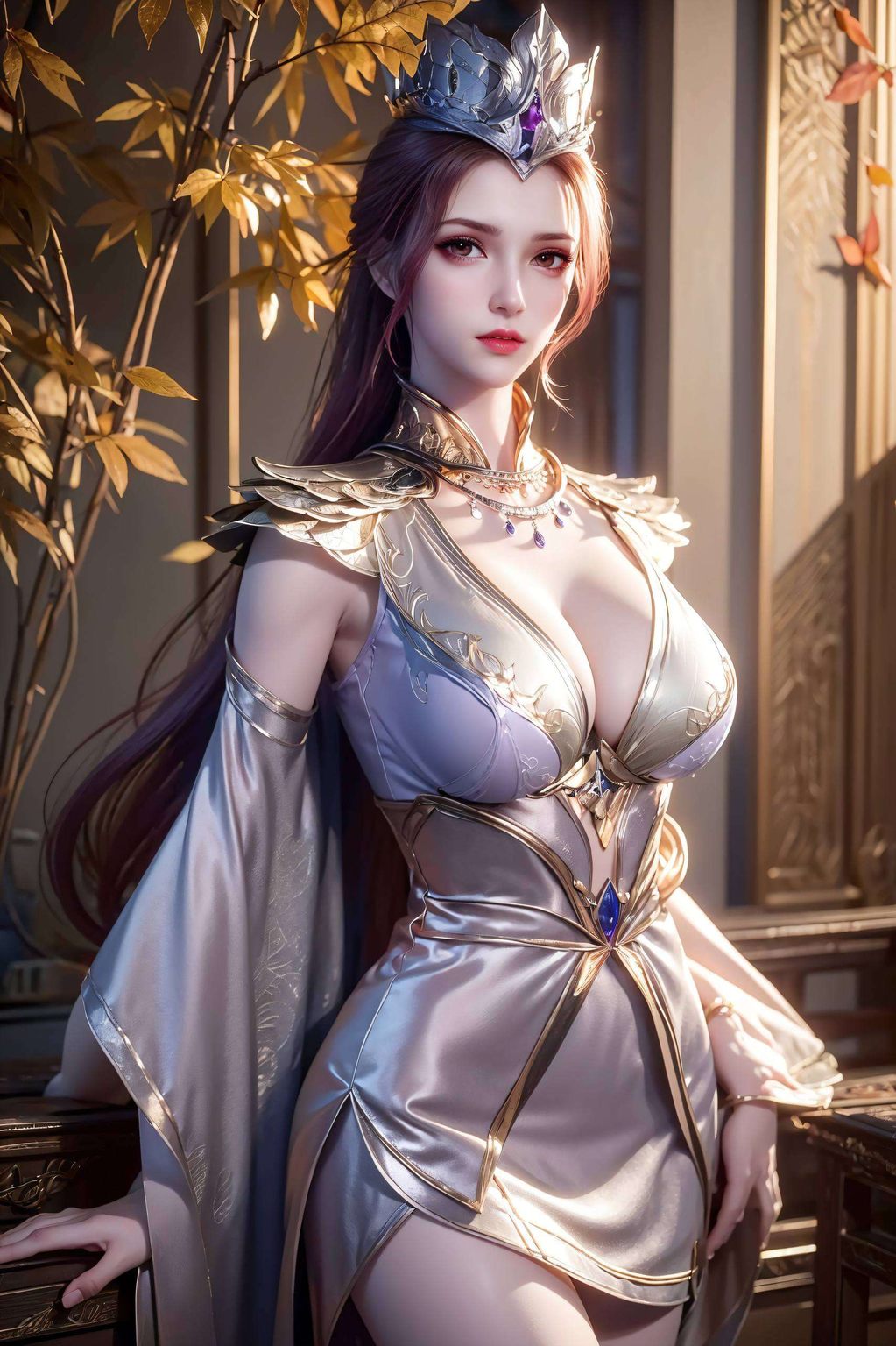 穿梭在数字森林的每一片绿叶寻找那抹最温柔的比比东唯美壁纸