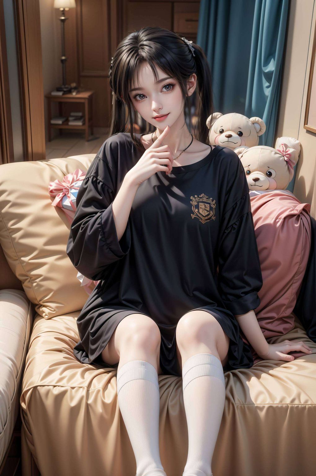 细腻的线条与柔和的色彩将国漫女神的可爱风韵完美展现