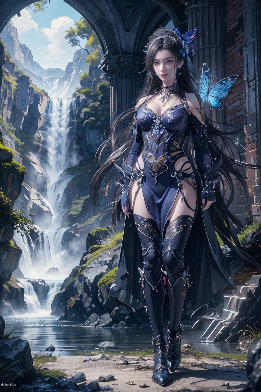 专为Win10系统量身定制漫画潮女妖角色跃然纸上