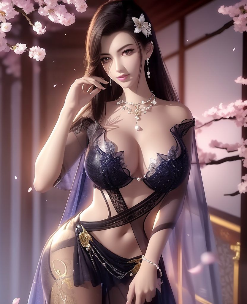 唯美动人国漫美女妖神图壁纸头像女生