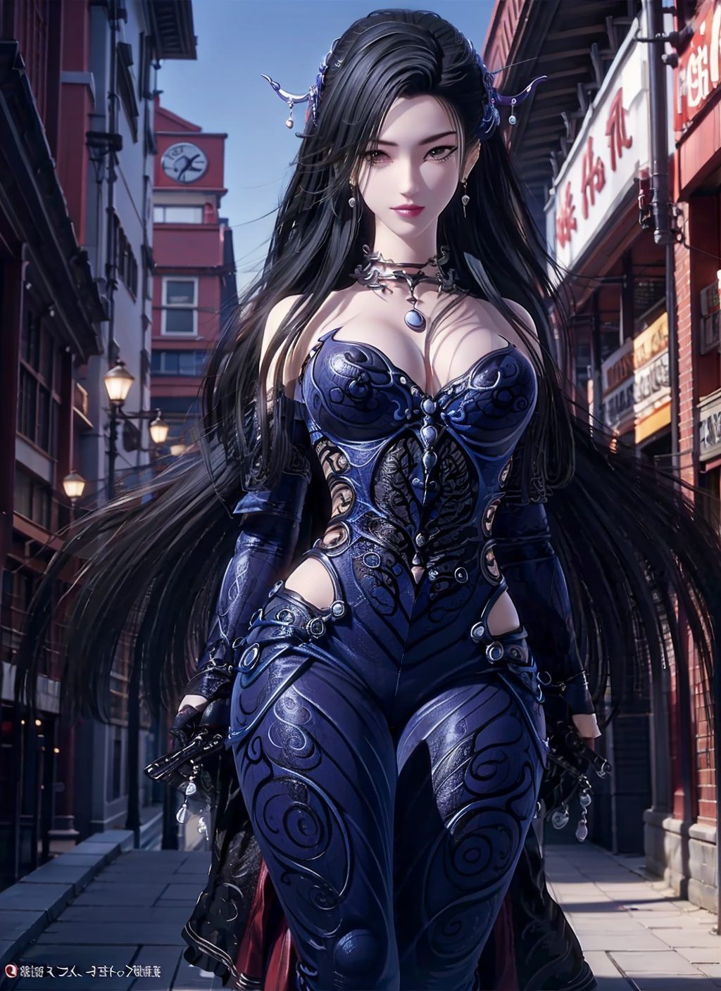 每一笔触都透露着精致与细腻绘出潮女妖的绝美风华