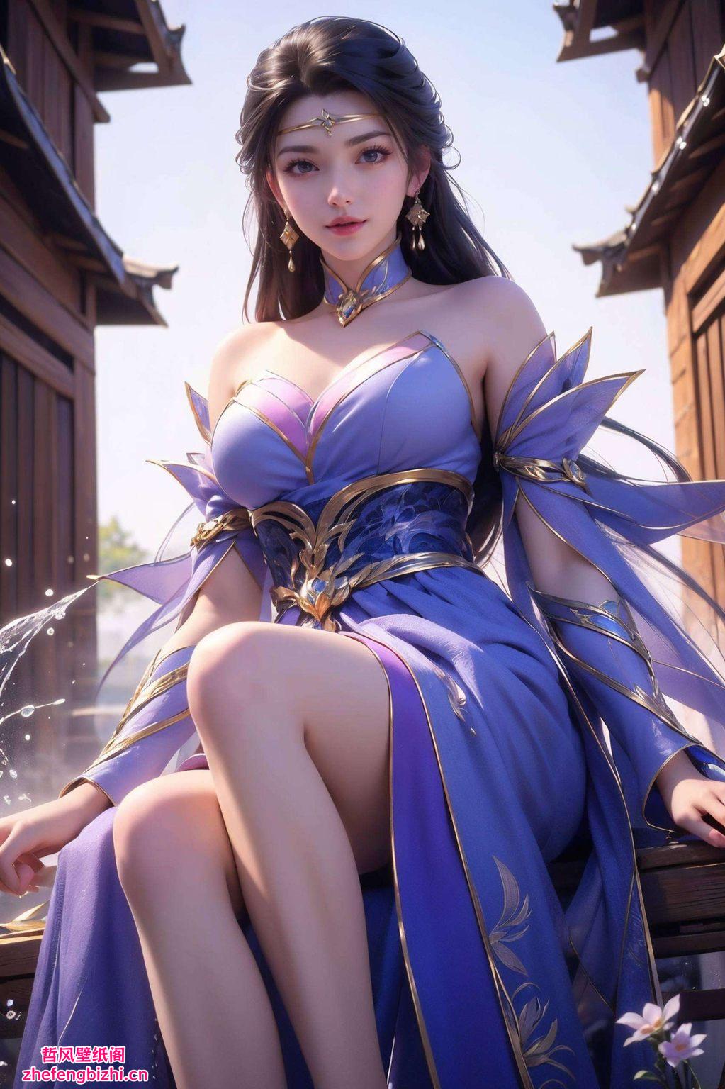 绚丽多彩的碎花壁纸灵动飘逸