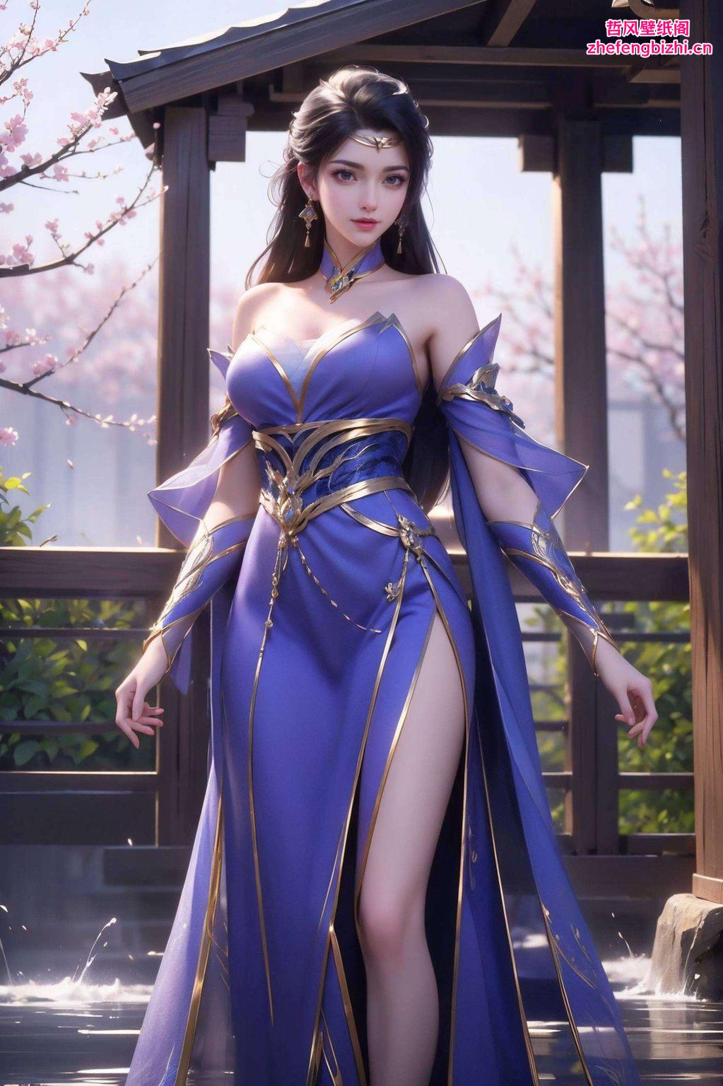 将国漫女生的魅力展现得淋漓尽致以仙武传中的楚灵玉为原型