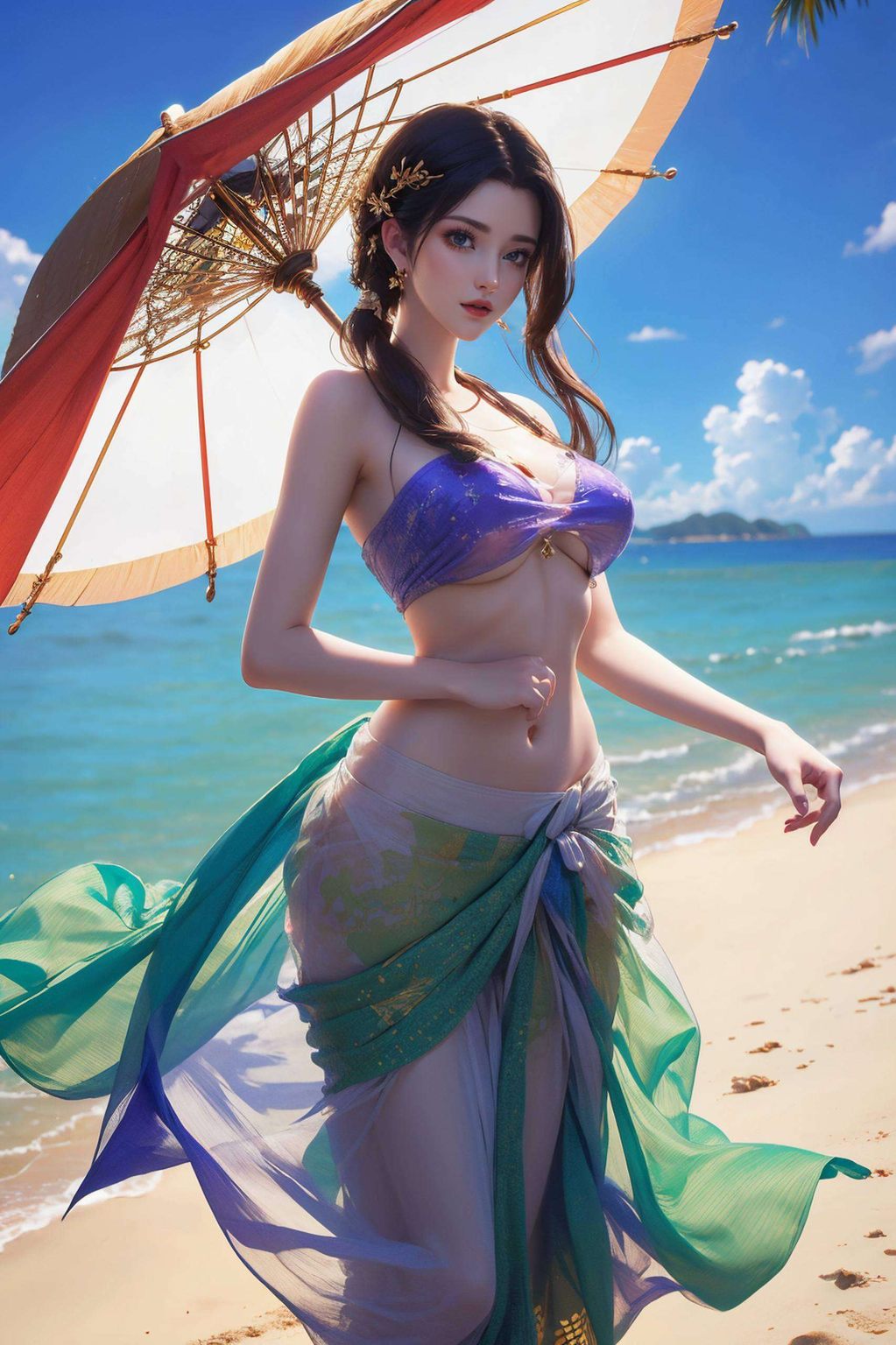 将国漫女神的优雅魅力与科技感完美融合都是对细节的极致追求