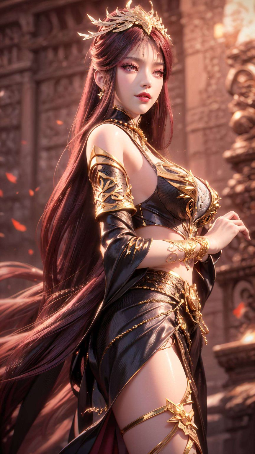 更让你的手机壁纸焕发独特魅力这款国漫女主AI壁纸