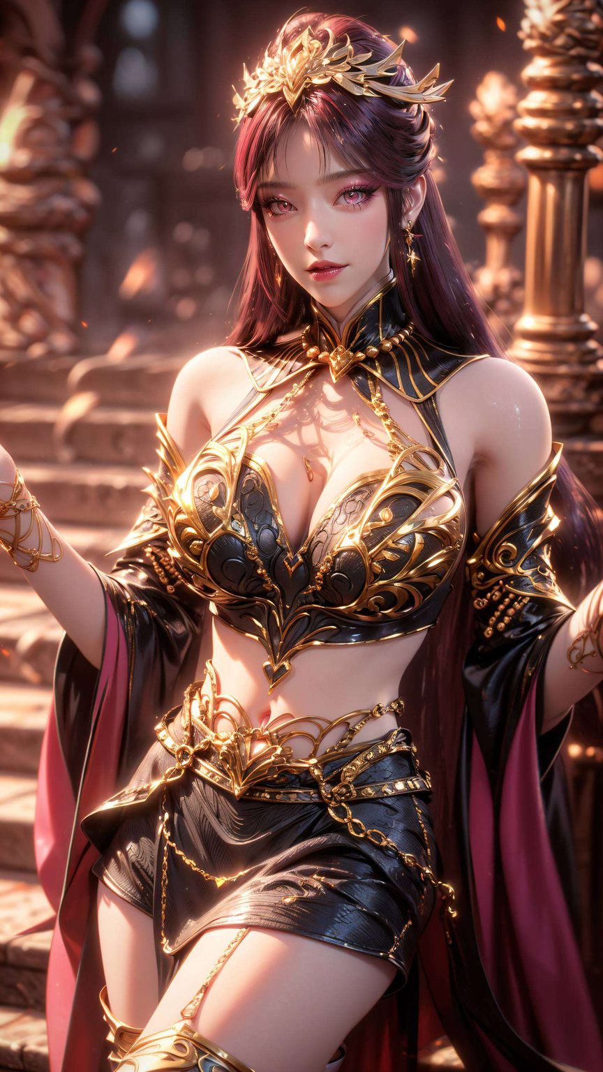 都是一场视觉盛宴这款唯美超好看的平板AI美女壁纸