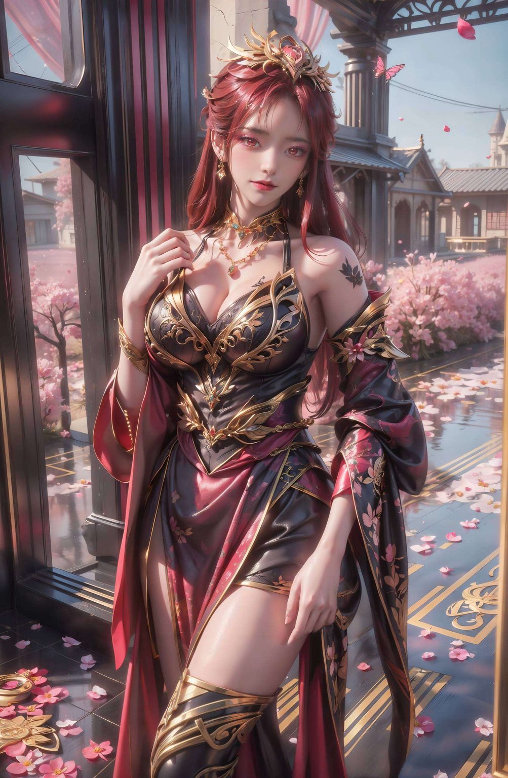 毒血夫人横版壁纸不规则的设计巧妙地抓住视线