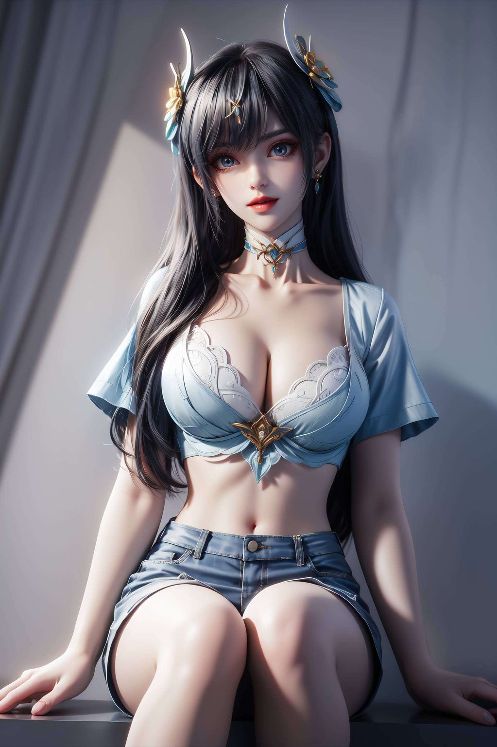 细腻的点阵描绘带来一抹清新脱俗的意境