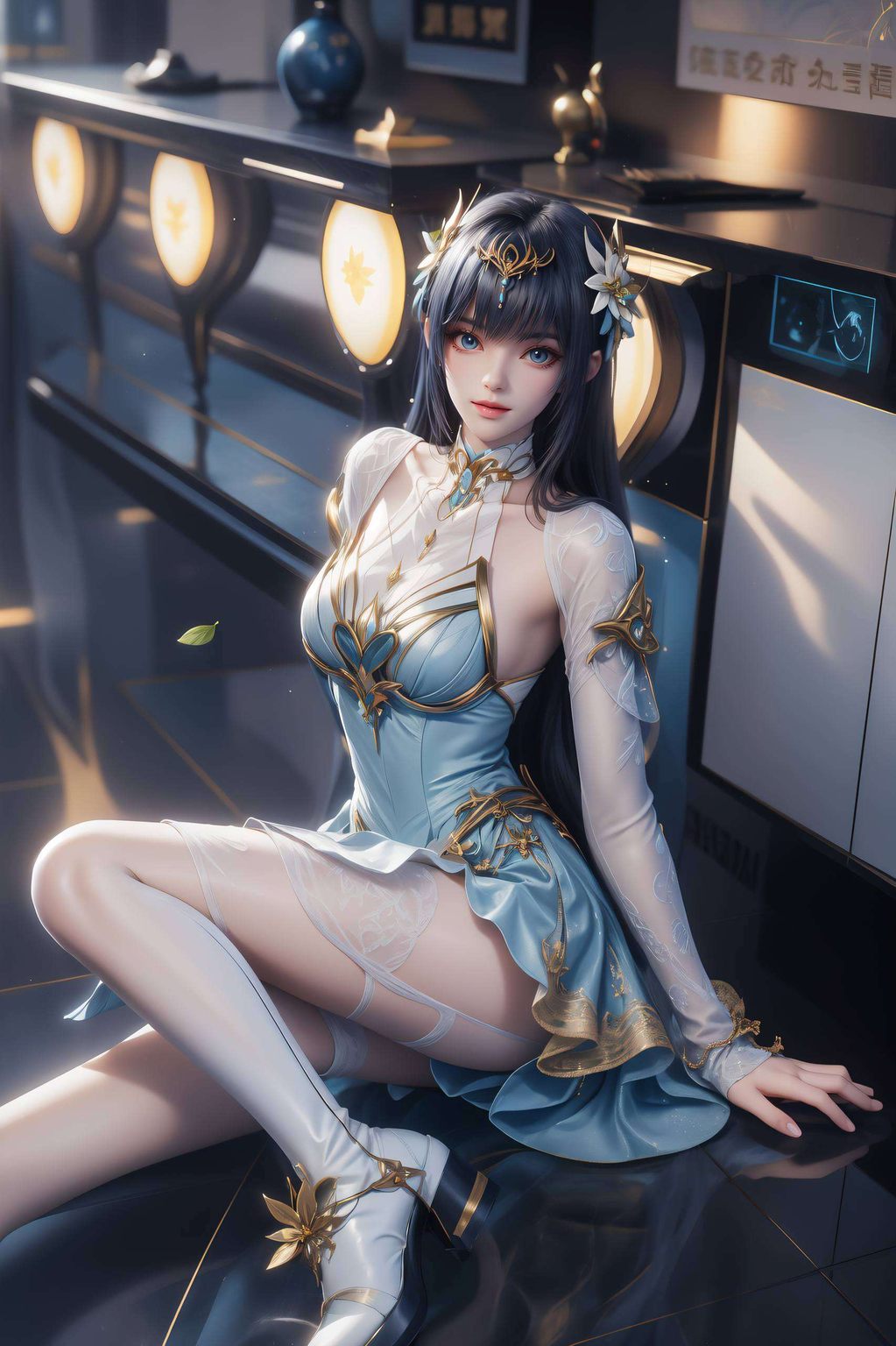 融合了神印王座的神秘色彩这款以国漫美女枫玲儿为主角的复古Win10壁纸