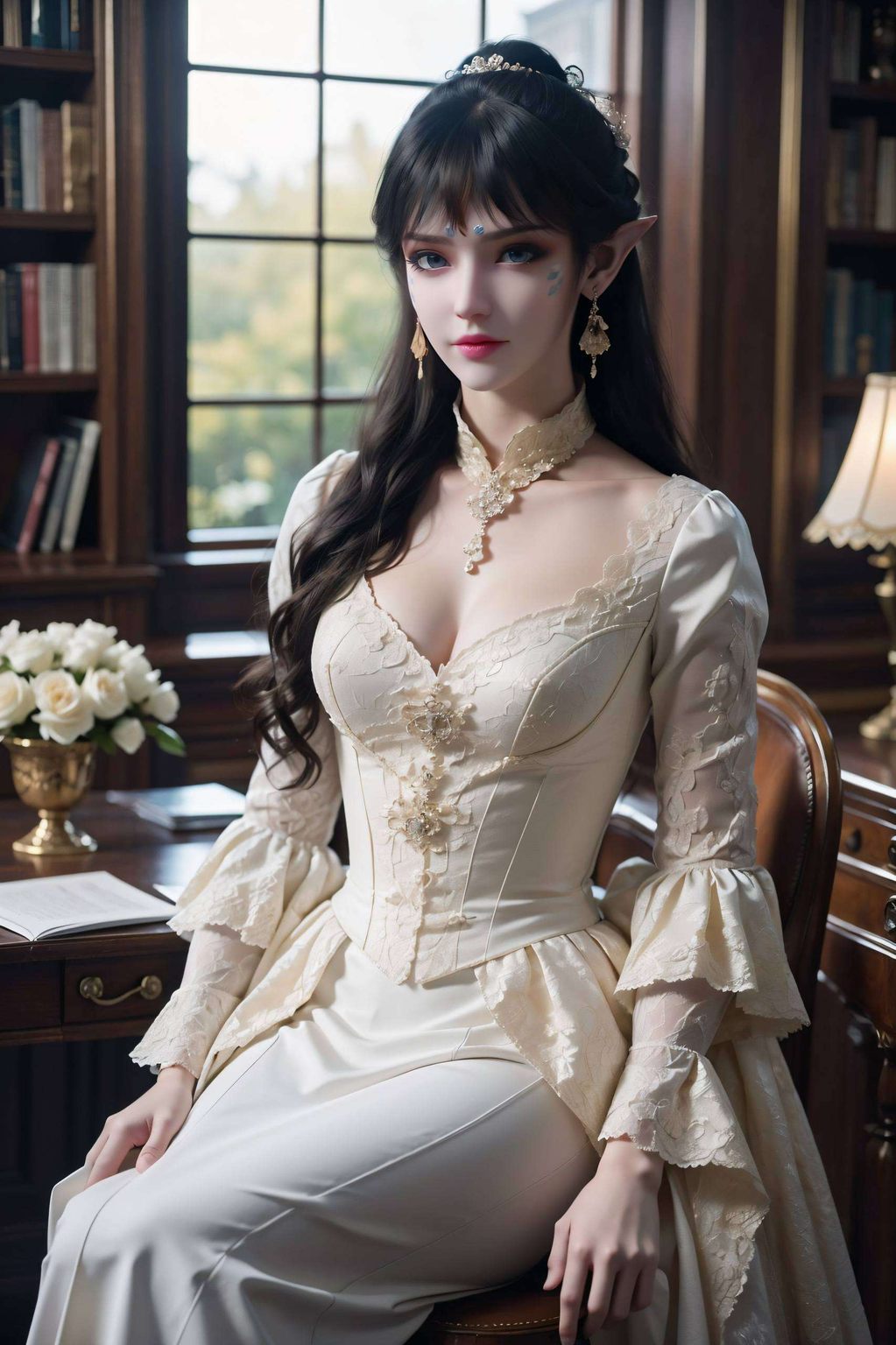 细腻的线条与光影交织为你的桌面带来未来科技与浪漫的完美融合