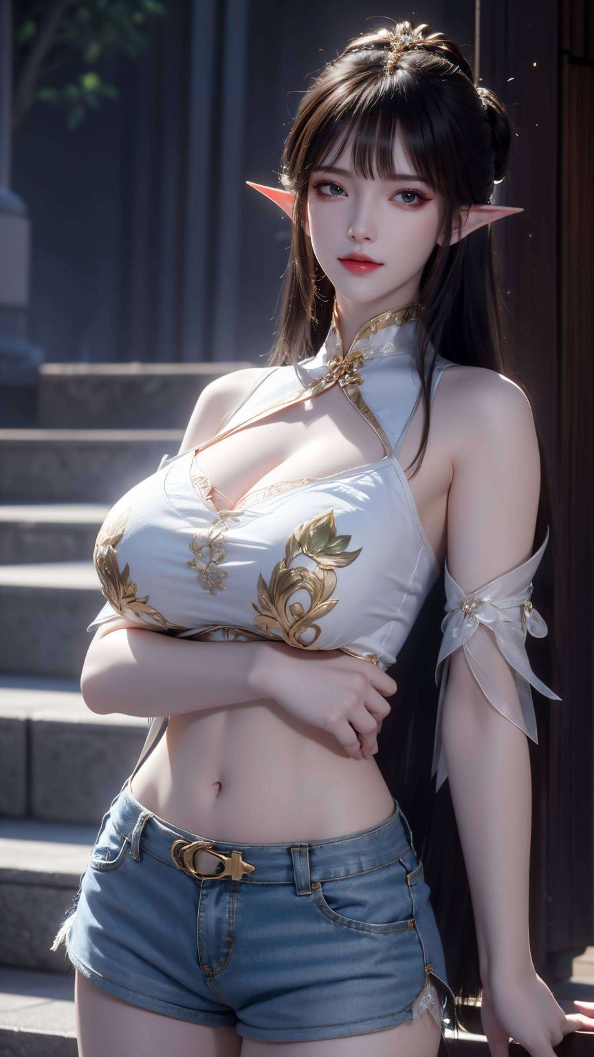 感受国漫之美将她的灵动美眸与柔美身姿融入每一像素