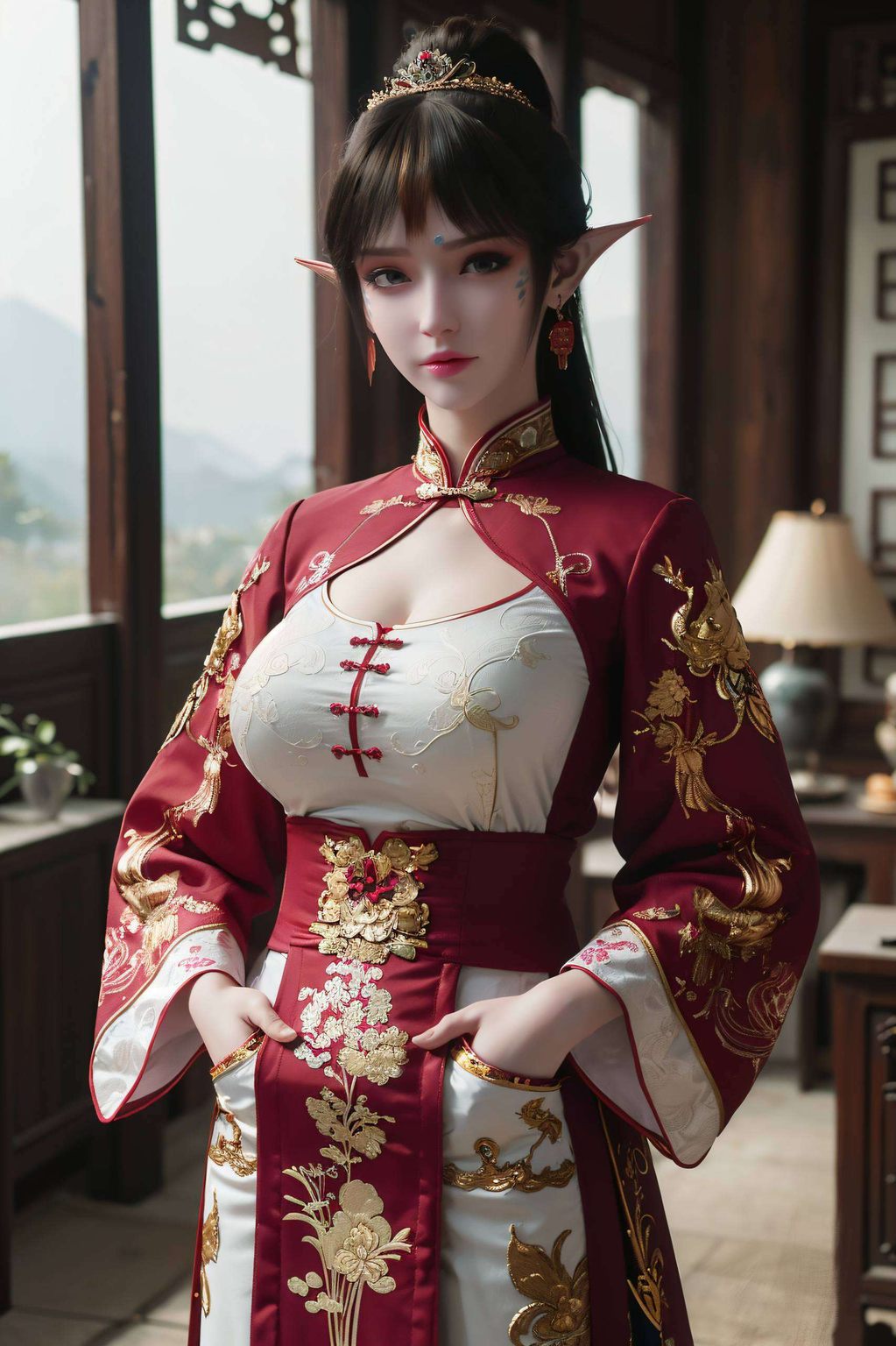 高清画质仿佛凤清儿就要从屏幕中飞出