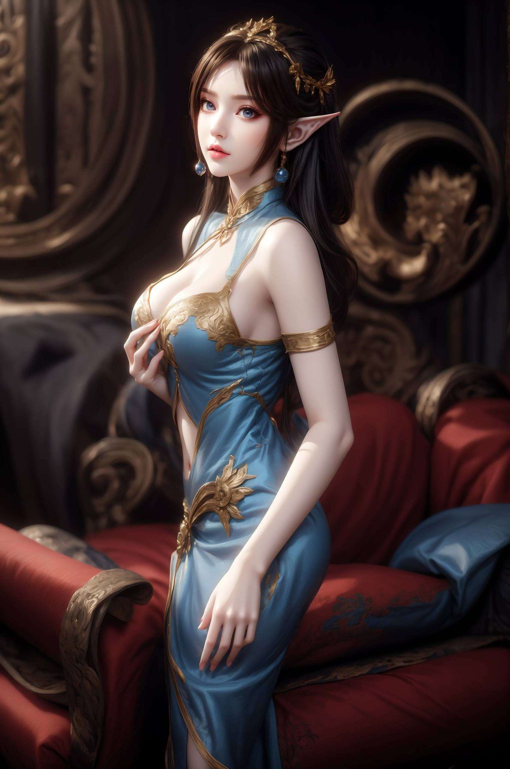 她独特的气质与风采每一次解锁都是一场视觉盛宴