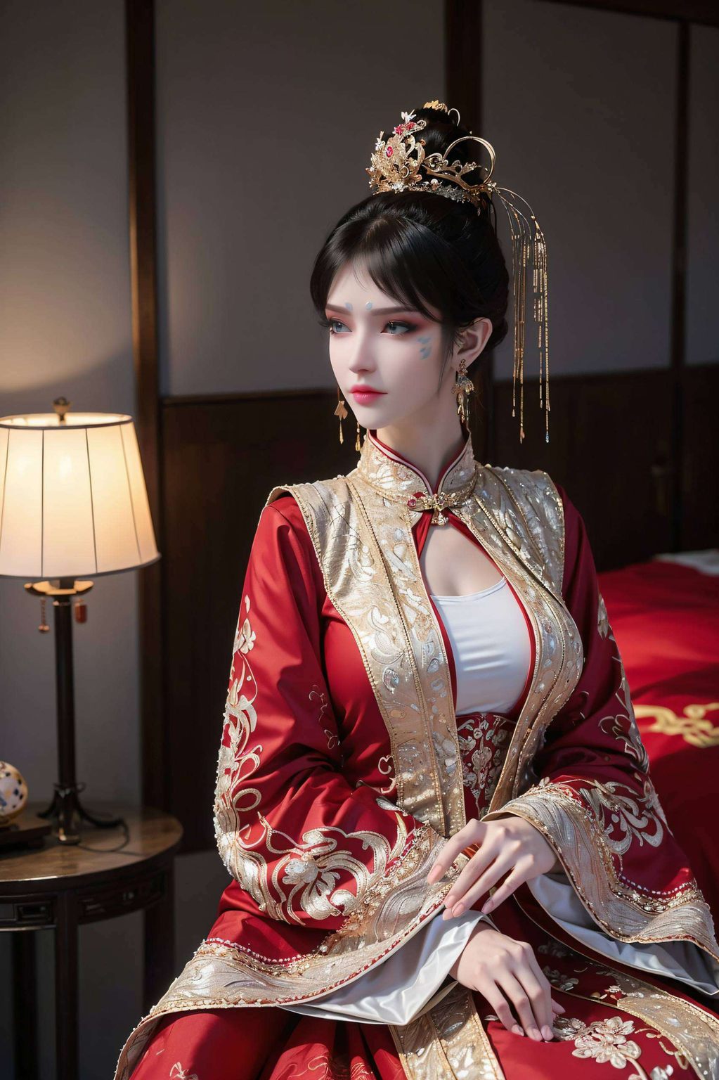 将这位国漫女神凤清儿设置为你的QQ壁纸完美像素