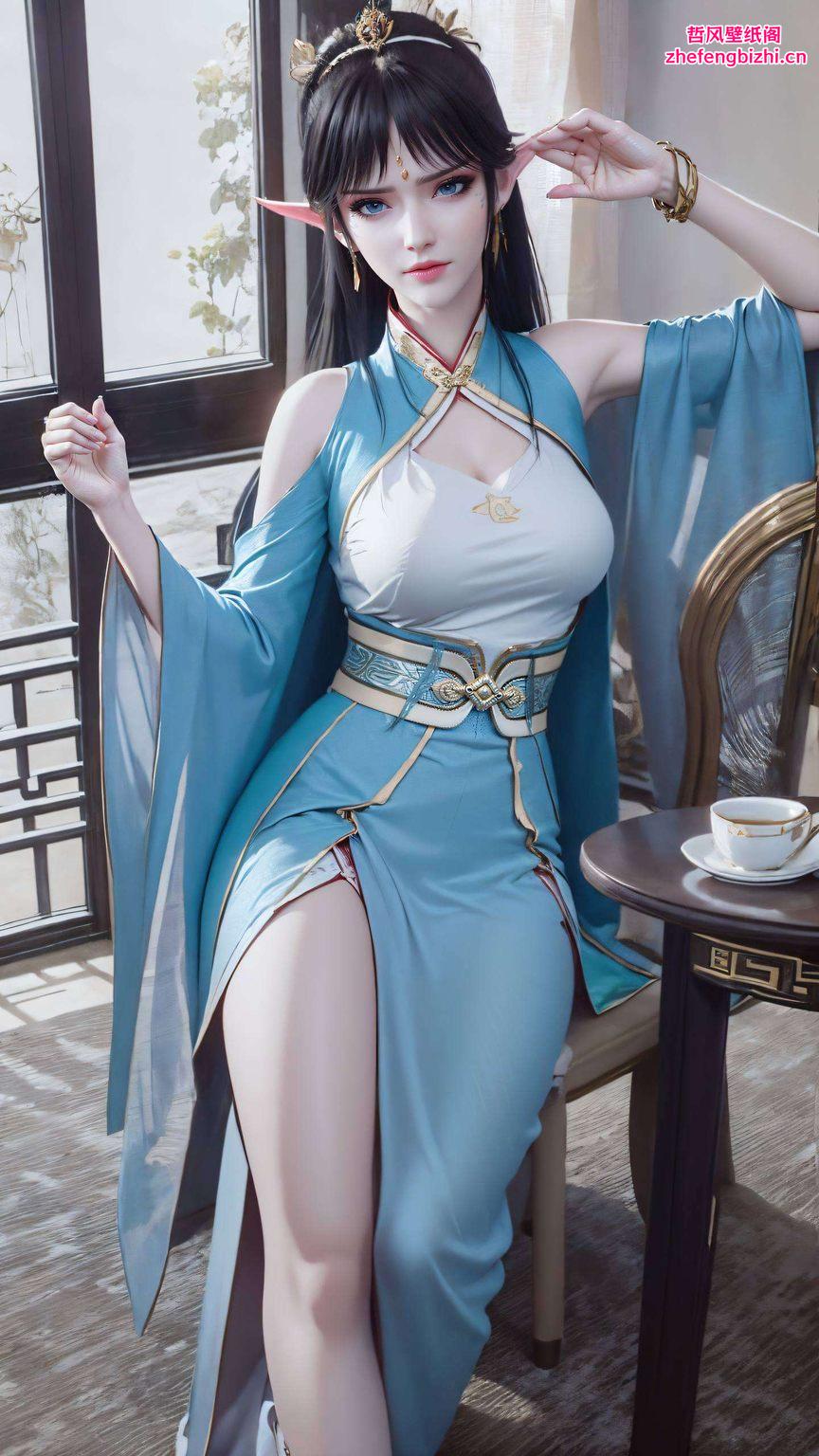 以国漫女主的灵动魅力为灵感为你的手机带来活力四射的视觉盛宴！”