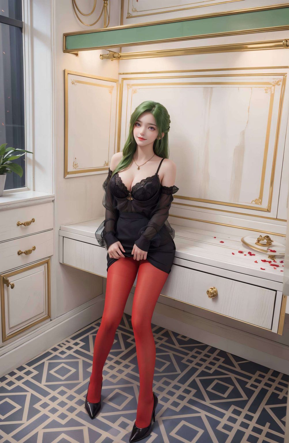 这款高清2560p炫彩壁纸将她的灵动之美展现得淋漓尽致尽享视觉盛宴！