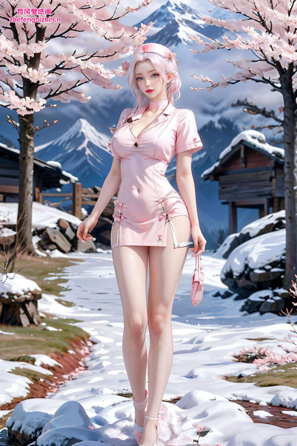 韩月让人忍不住将这国漫美女设置为桌面