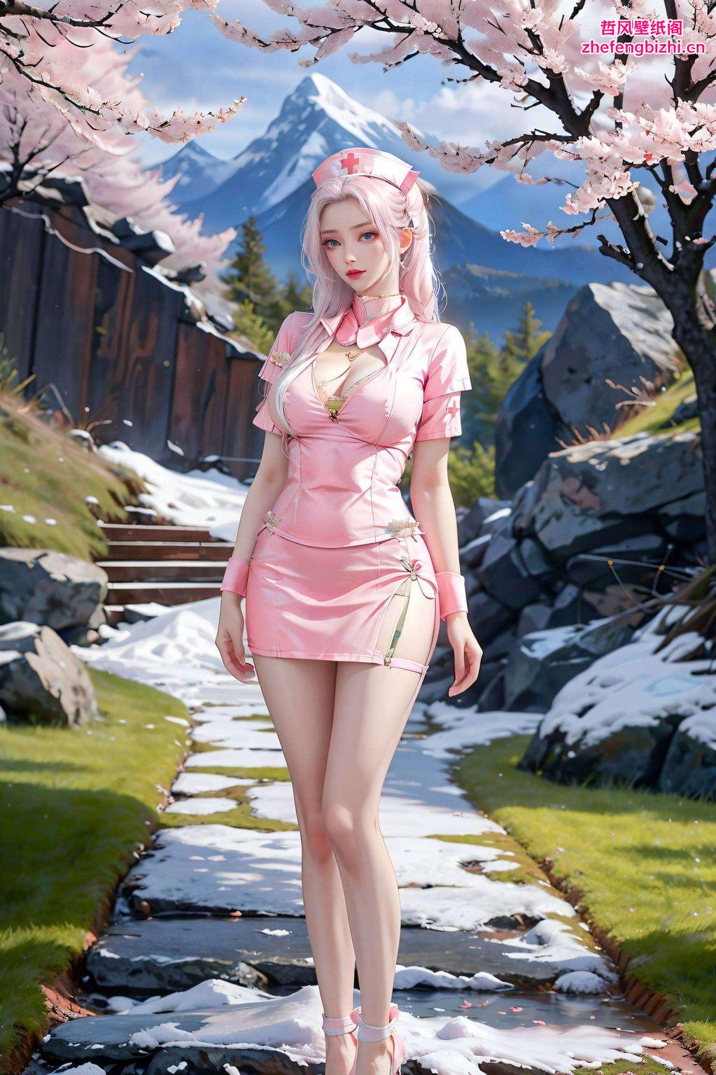 让这位国漫美女成为你手机屏幕上的守护者融入ai壁纸的细腻笔触