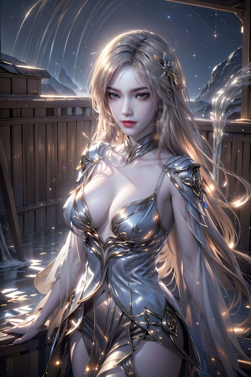 每一笔每一划都透露着古典美胡列娜的神秘东方韵味