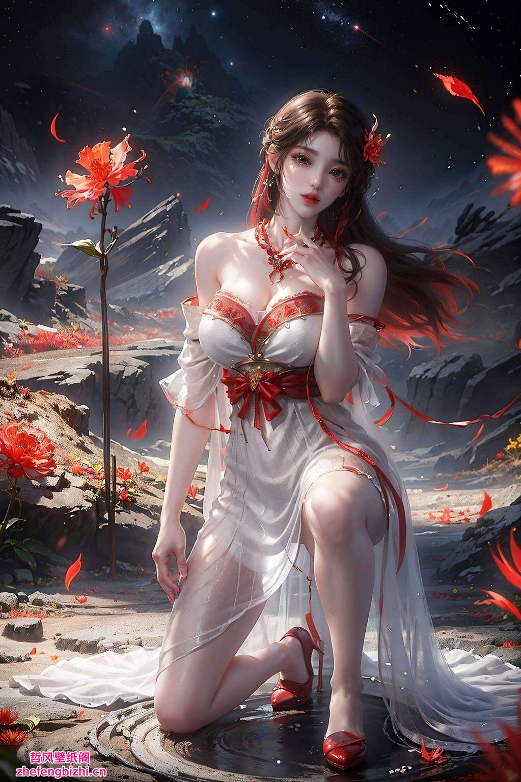 以火灵儿桑树下为主题简洁的线条与柔和的色彩