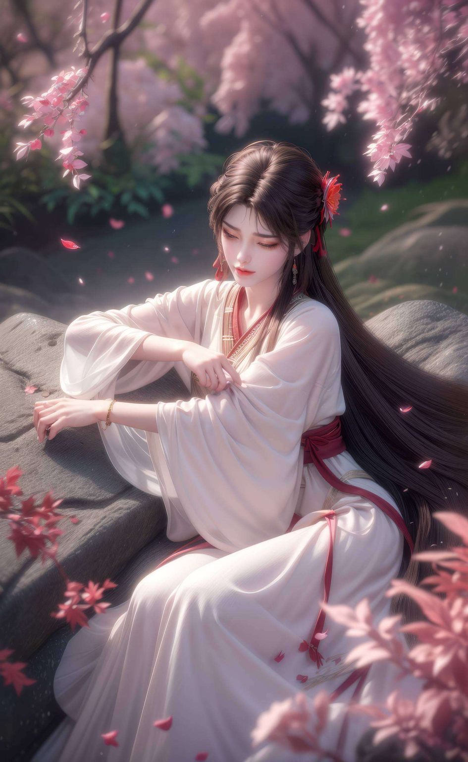 仿佛她随时将从屏幕中飞跃而出每一根飘逸的毛发