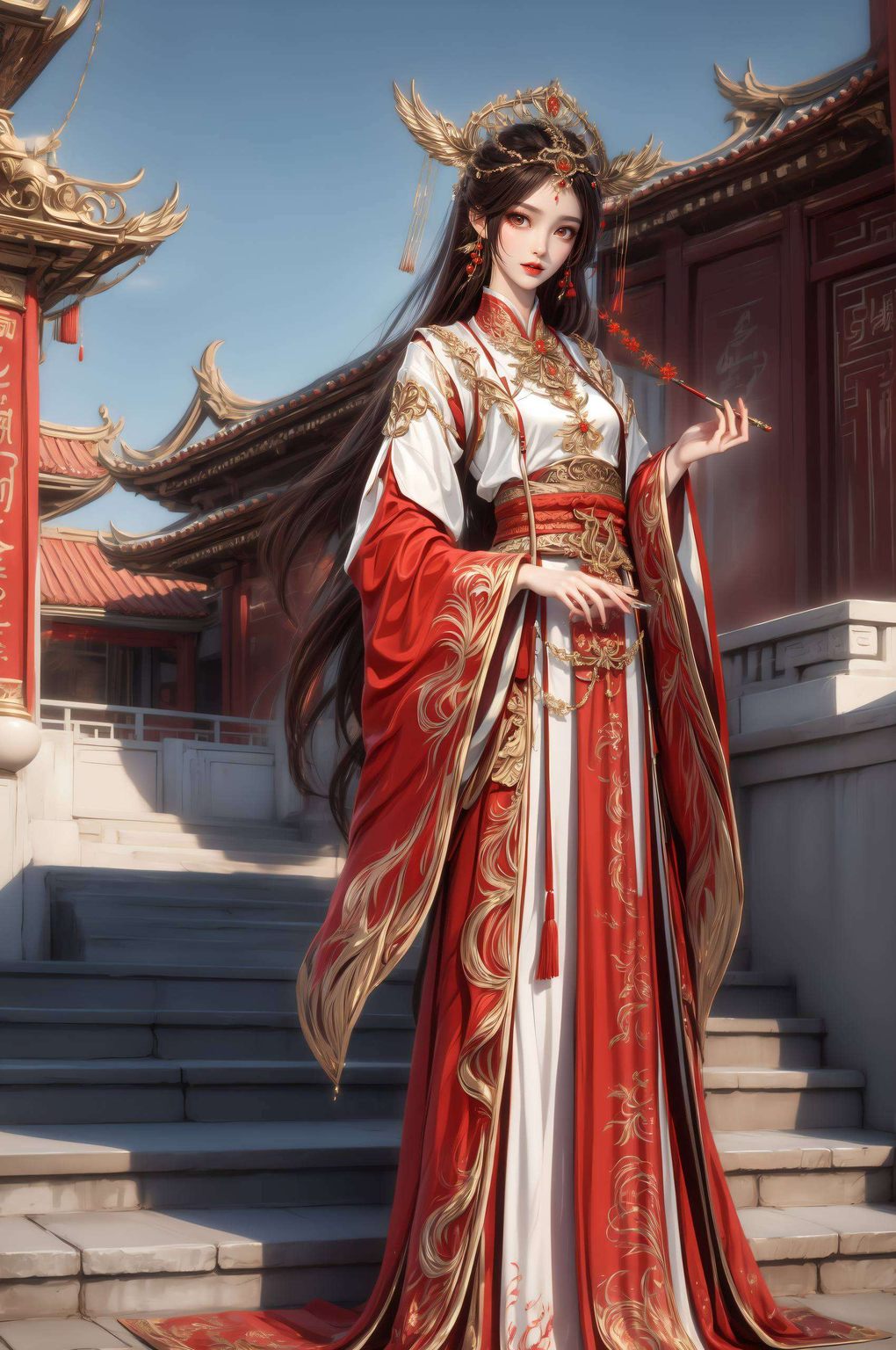 将她的灵动神韵与国漫女神的优雅气质完美融合让你的手机瞬间焕发魅力