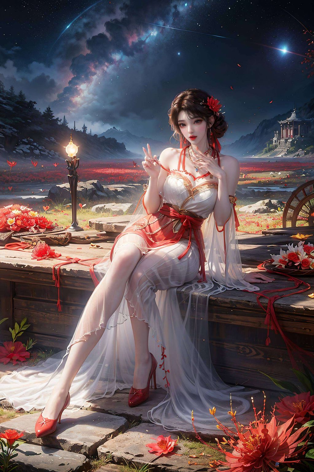 为你的手机屏幕增添一抹浪漫与激情将石昊与火灵儿的魅力完美融合