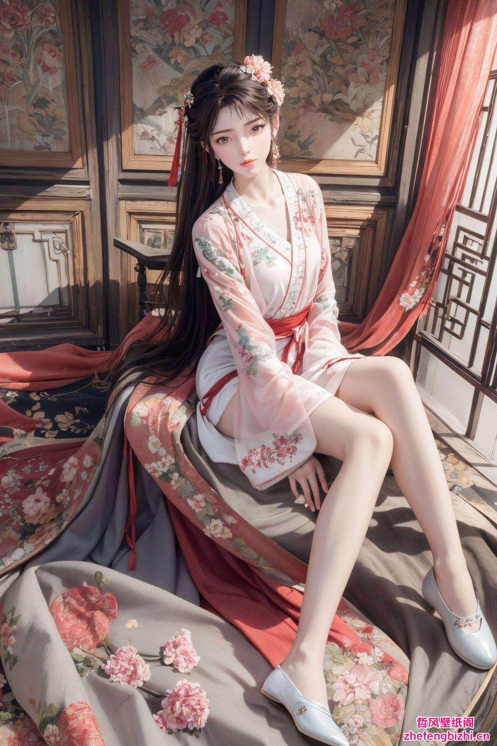 这款炫彩壁纸眼神灵动