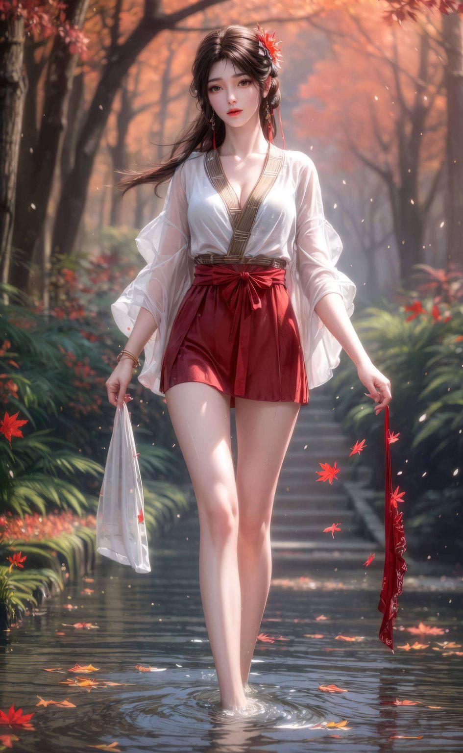 为你的手机桌面注入一抹国漫的清新与灵动这位国漫女神